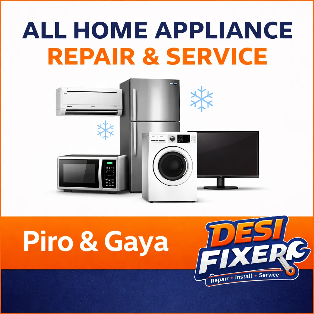 DesiFixer AC, Cooler, Washing Machine, Fridge, and TV Repair Service in Piro & Gaya